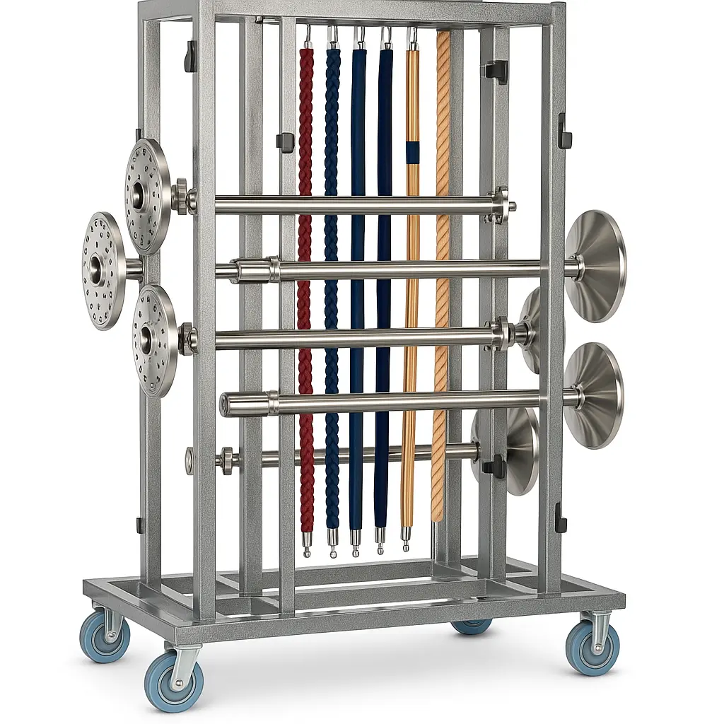 hotel base holder trolley