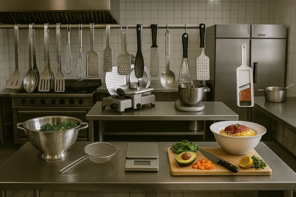 kitchen tools gathering